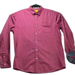 Limited Descendant of Thieves By Dres Ladro Button Down Shirt Sz Med MSRP $245